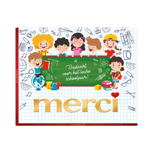 Bedankt voor het leuke schooljaar - merci Finest Selection Assorti chocolade - 8 smaken - 250g