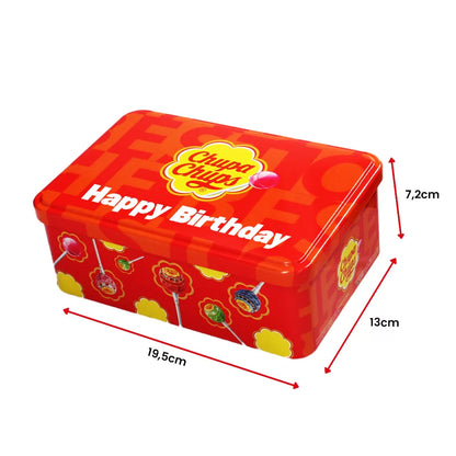 Chupa Chups Best of candy collection box "Happy Birthday" - lollies - 48 stuks - 620g