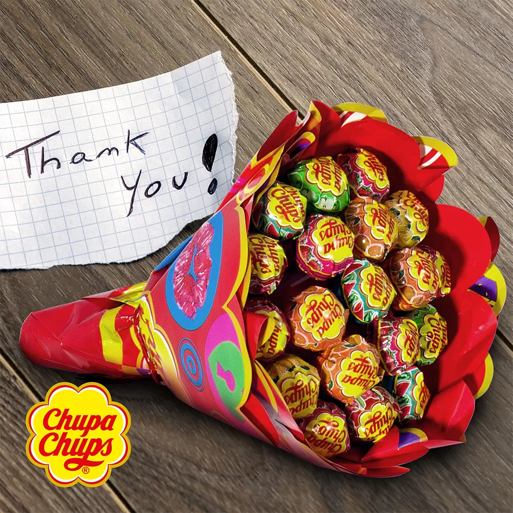 Chupa Chups Flower Bouquet - 19 lollies - 228g