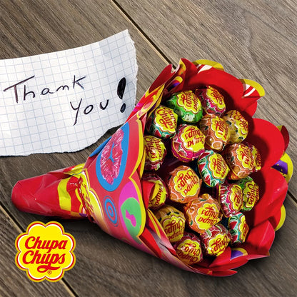 Chupa Chups Flower Bouquet - 19 lollies - 228g