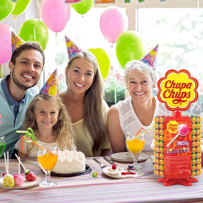 Chupa Chups The Best of Flavours Wheel - 200 lollies- 2400g