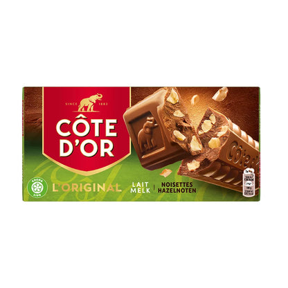 Côte d'Or chocoladetablet - melk hazelnootjes - 400g