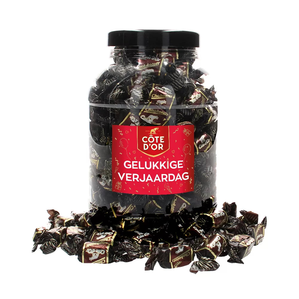 Côte d'Or Chokotoff "Gelukkige Verjaardag" - 1600g