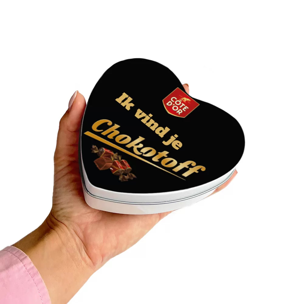 Côte d'Or Chokotoff geschenkdoos hartje "Ik vind je Chokotoff!" - 180g