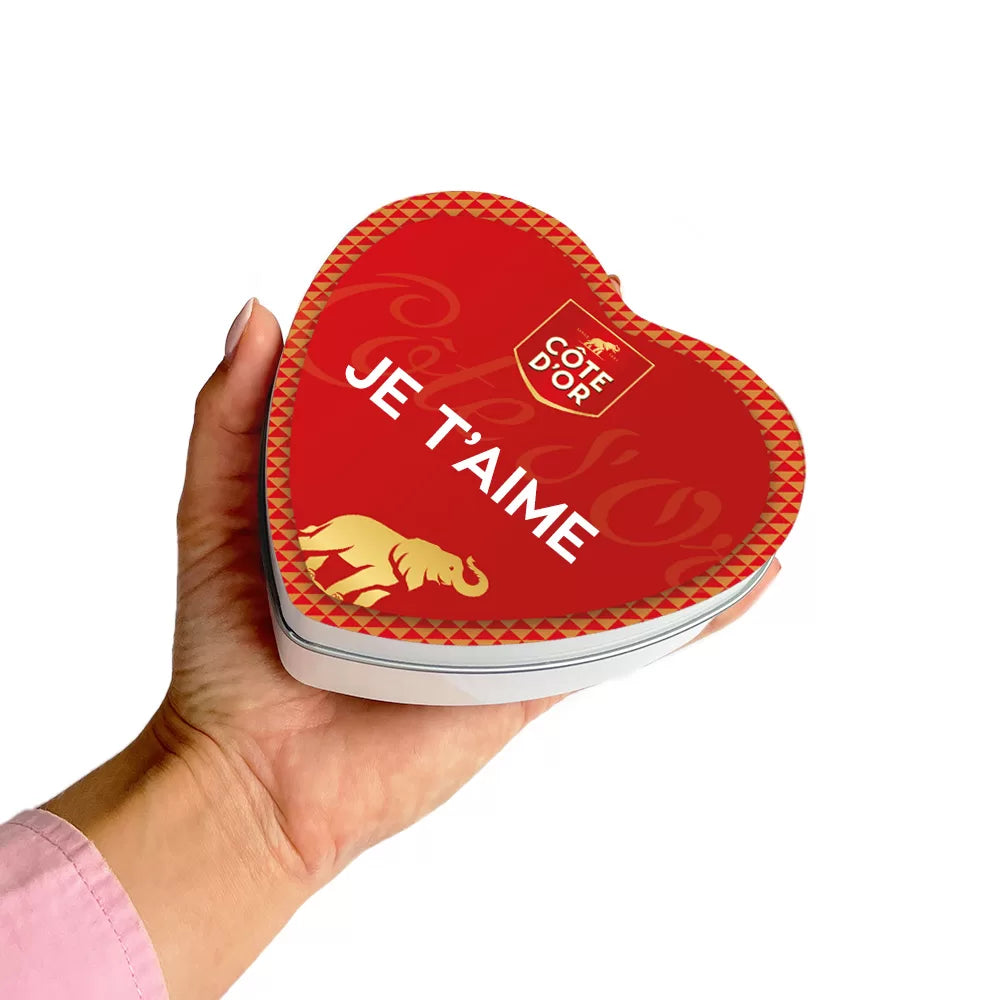 Côte d'Or Chokotoff geschenkdoos hartje "Je t'aime" - 180g