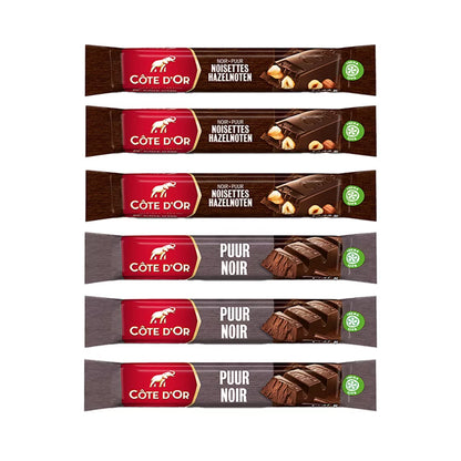 Côte d'Or luxueuze geschenkdoos - 6 chocoladerepen puur mix - 276g
