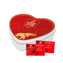 Côte d'Or Mignonnette melk - Tinbox hartje - BLANCO - 150g