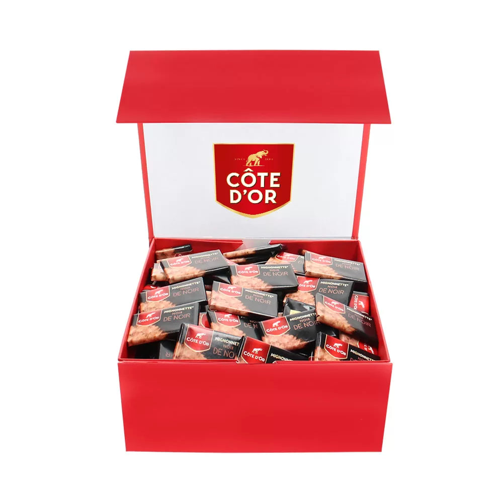 Côte d'Or Mignonnette Noir de Noir in luxe magneetdoos - 2kg