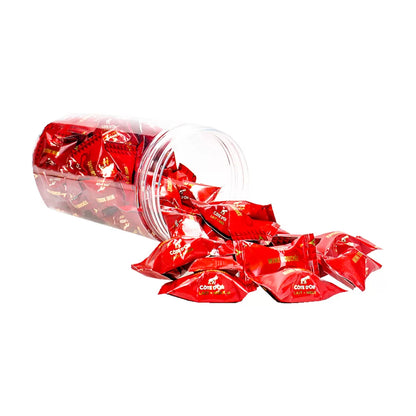 Côte d'Or Mini Bouchée chocolade "Bedankt meester!" - cadeau voor meester - 500g
