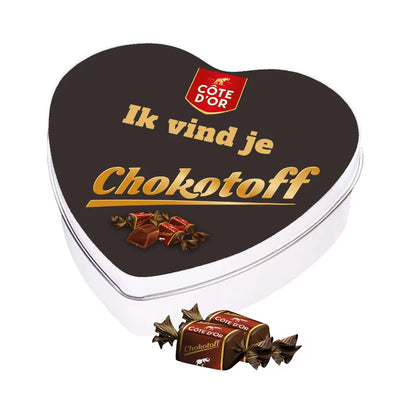 Côte d'Or Valentijn giftbox pakket - Chokotoff, Mini Bouchée & chocoladerepen - 955g