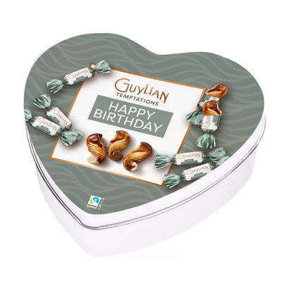 Guylian geschenkdoos hartje "Happy Birthday" - Temptations Original Praliné - 104.50g