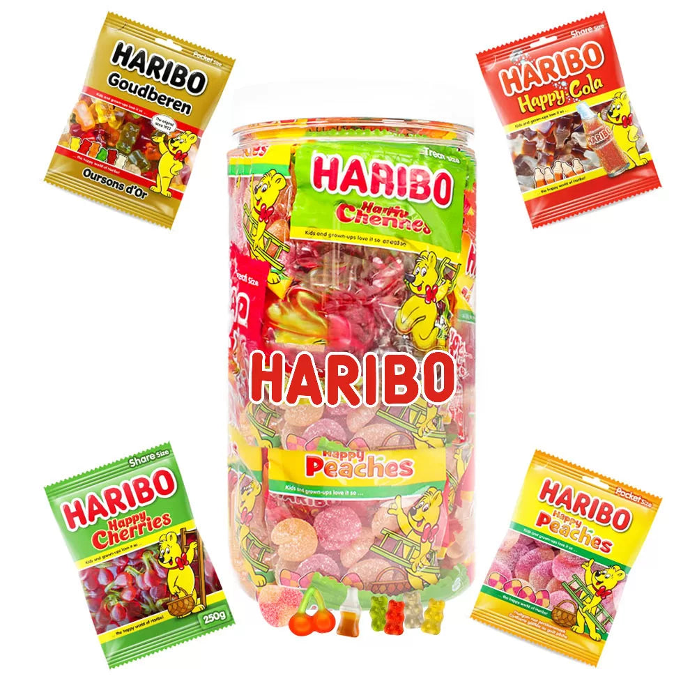 Haribo Happy Heroes mega snoepmix - 28 zakjes - 700g