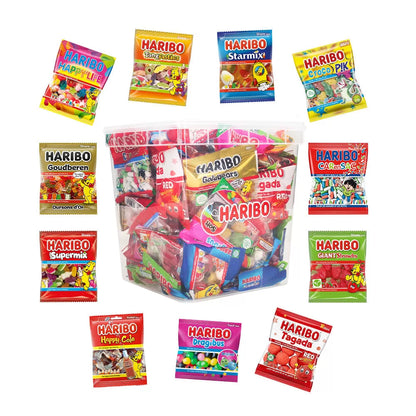 Haribo Mega-Fête x Super Party snoepzakjes mix - Strooigoed - 1960g