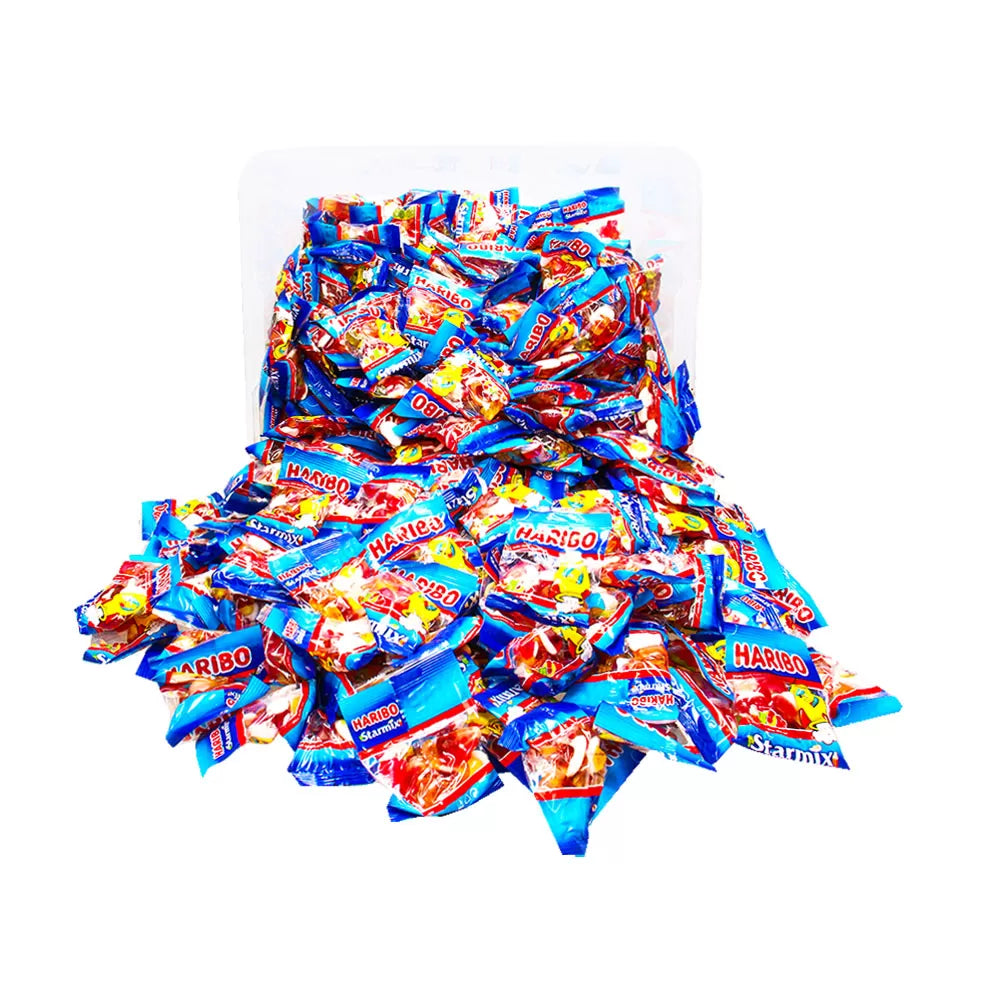 Haribo Starmix ULTRA snoepzakjes box - strooigoed - 400 zakjes - 10kg