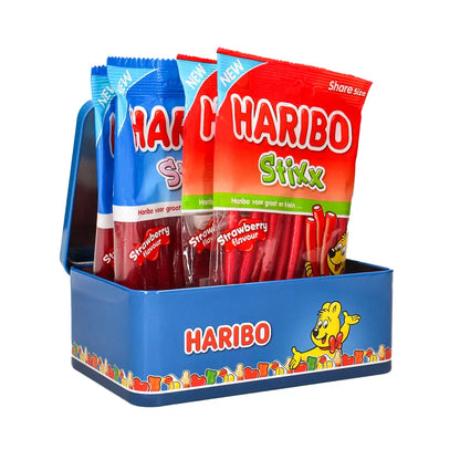 Haribo Strawberry en Swirly Stixx collection box - 640g