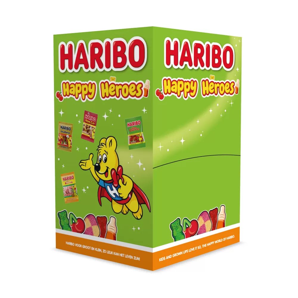 Haribo uitdeelbox "Happy Heroes" - 700g
