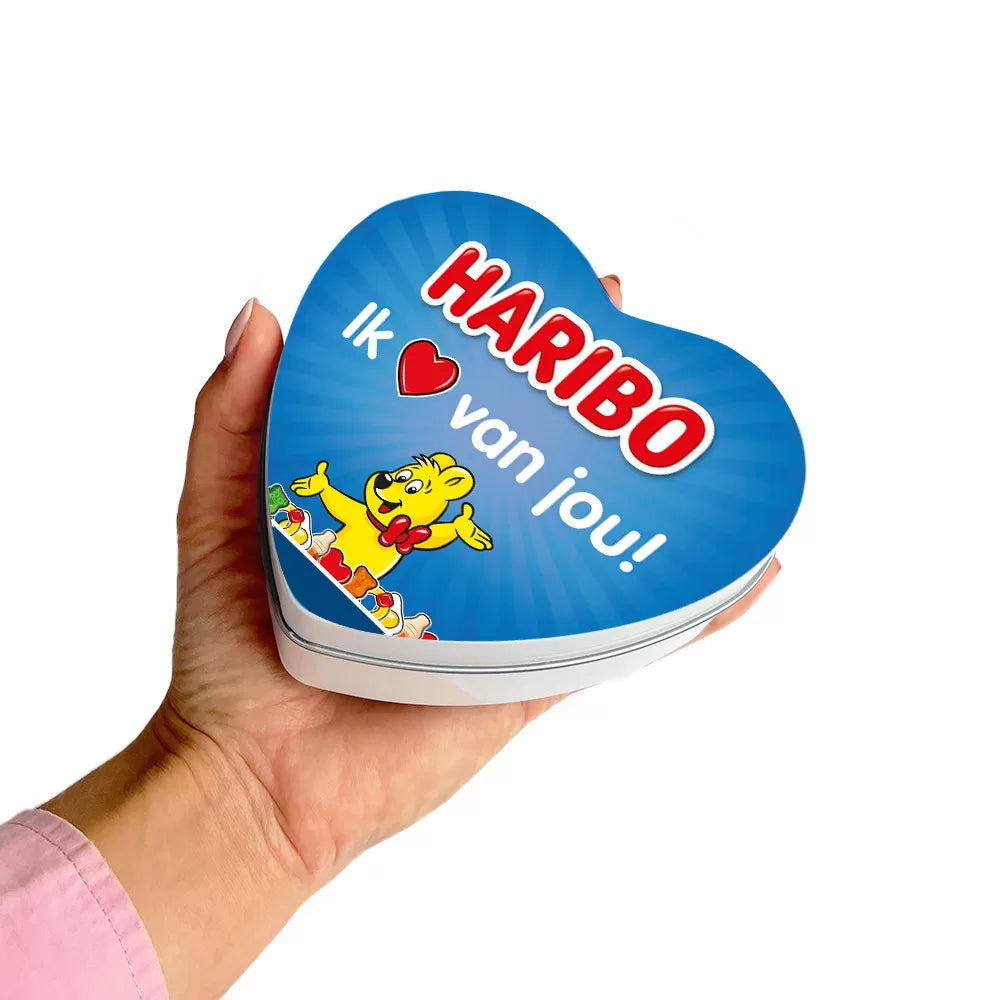 Haribo Vaderdag giftbox pakket vol snoep - Happy Heroes & Starmix - 450g