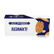 Jules Destrooper Natuurboterwafels - "Bedankt! / Merci!" - 100g x 2