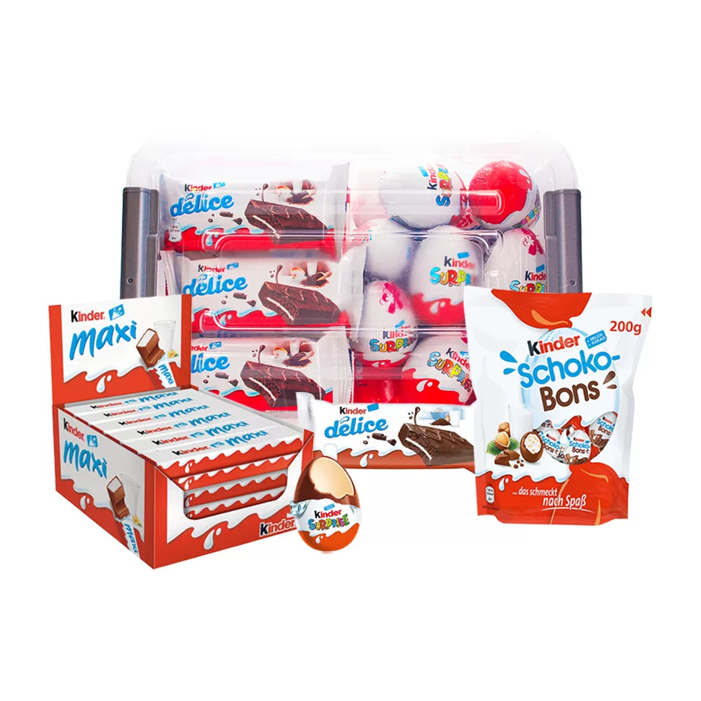 Kinder chocolade maxi feestpakket - 1233g