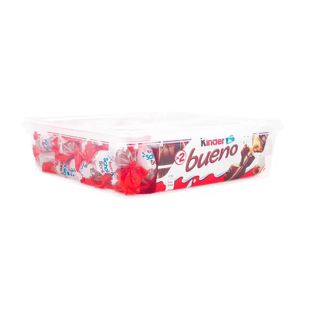 Kinder chocolade mix: Kinder Maxi, Schokobons & Bueno - 604g