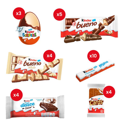 Kinder chocolade partymix - 899g