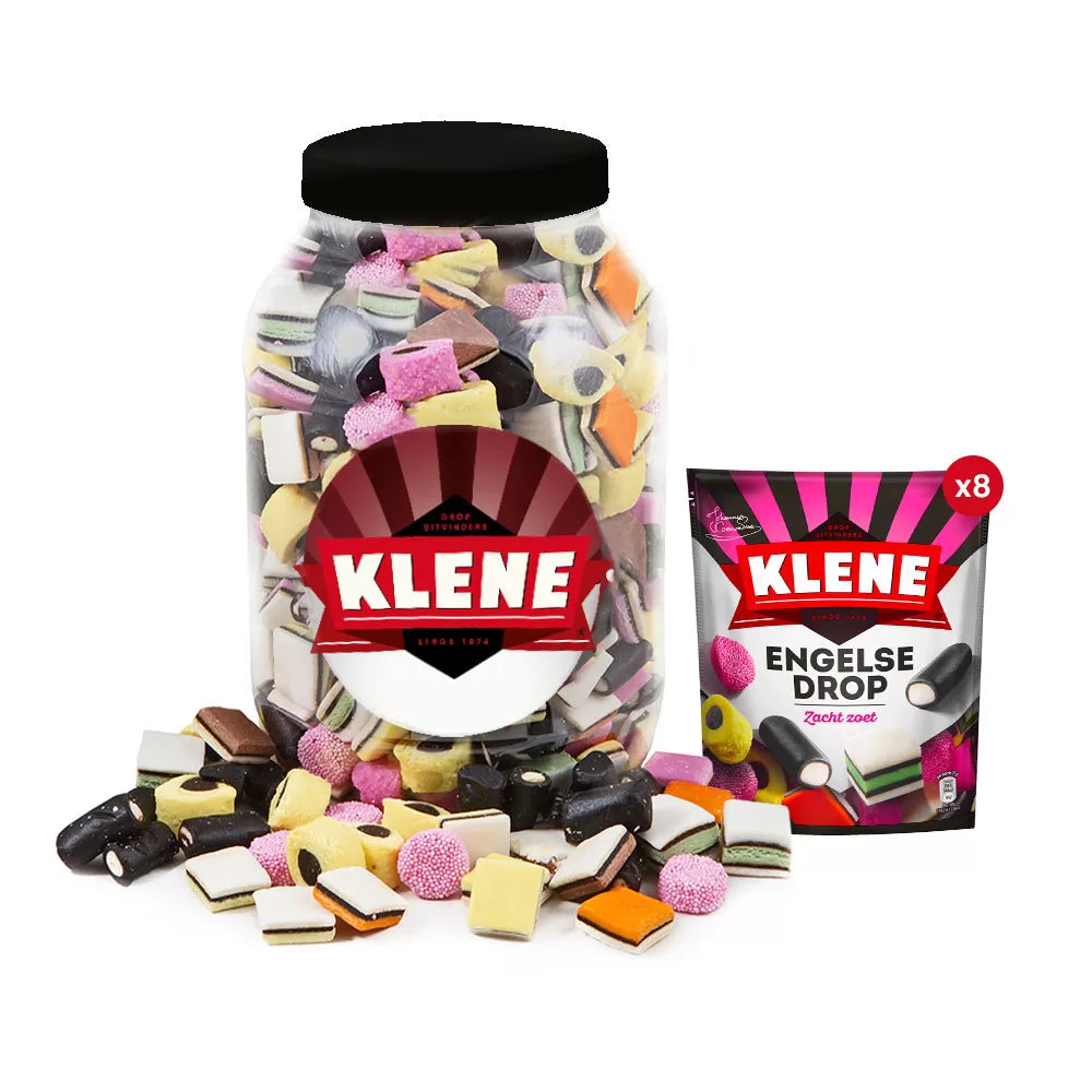 Klene Engelse Drop - dropsnoep - 2160g