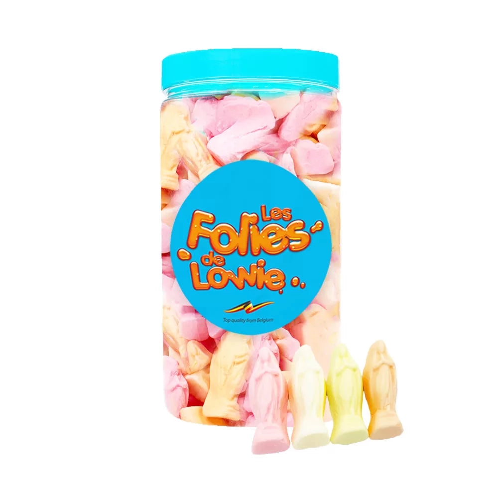 Les Folies de Lowie 'Véronique' - guimauves voor Sint - 600g