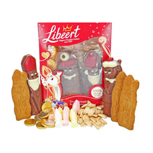 Libeert Sinterklaasbox - chocolademunten, speculoos, nicnacs, guimauves - 315g