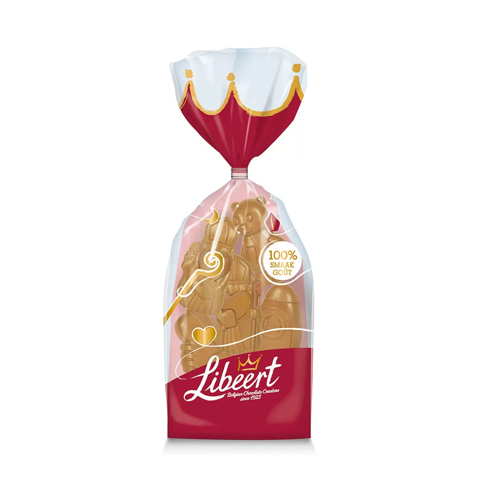 Libeert sintfiguren in zakje - caramel doré - 175g