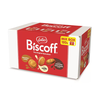 Lotus Biscoff horeca mix box - 120 stuks - 1200g
