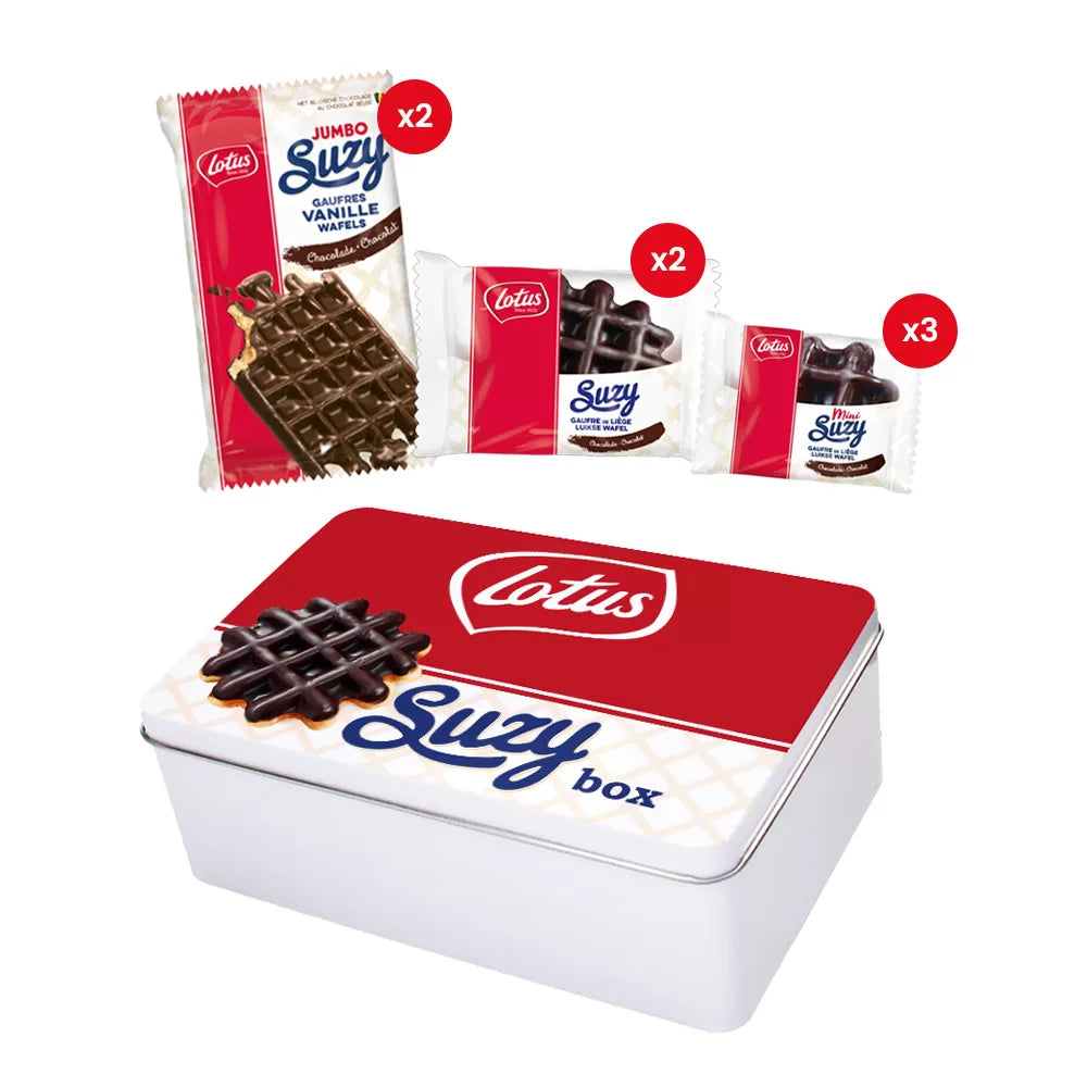 Lotus Chocolade Suzy box - De ultieme collection box met Lotus knijptang - 363g