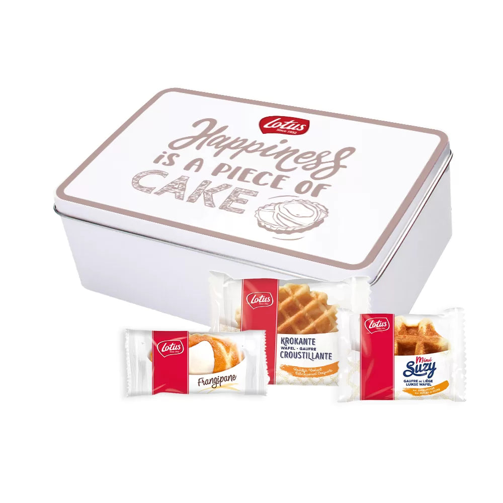 Lotus collection box met Frangipane, Krokante Wafels & Mini Suzy - 314g