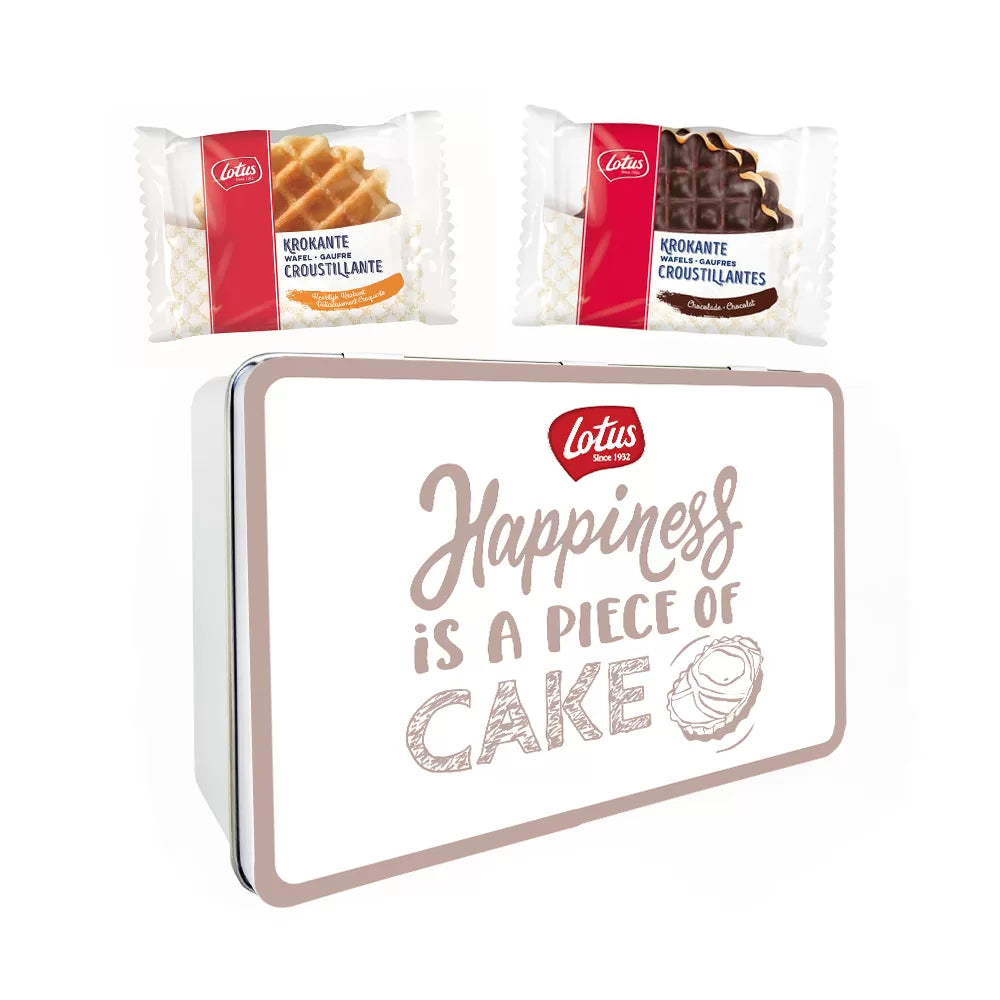 Lotus collection box met Krokante Wafels mix - 246g