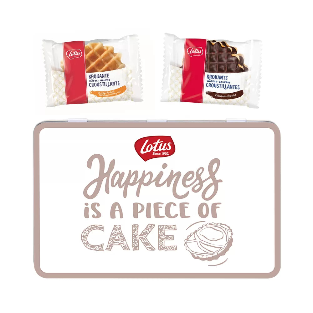 Lotus collection box met Krokante Wafels mix - 246g