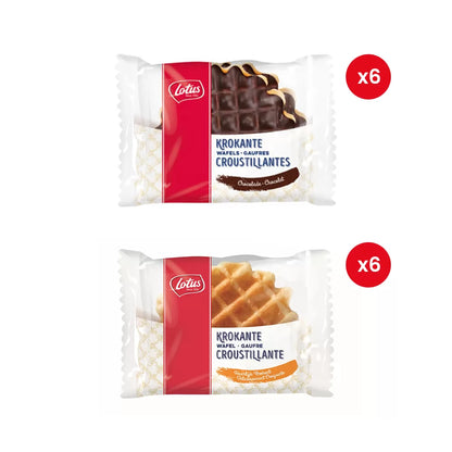 Lotus collection box met Krokante Wafels mix - 246g
