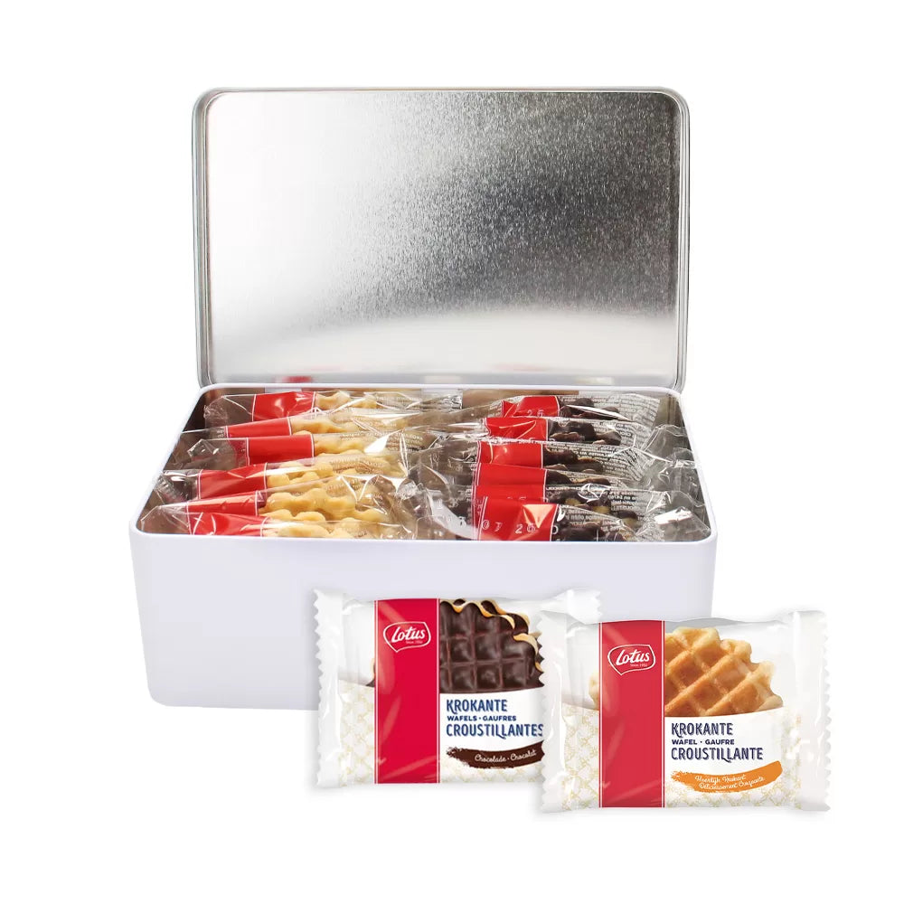 Lotus collection box met Krokante Wafels mix - 246g