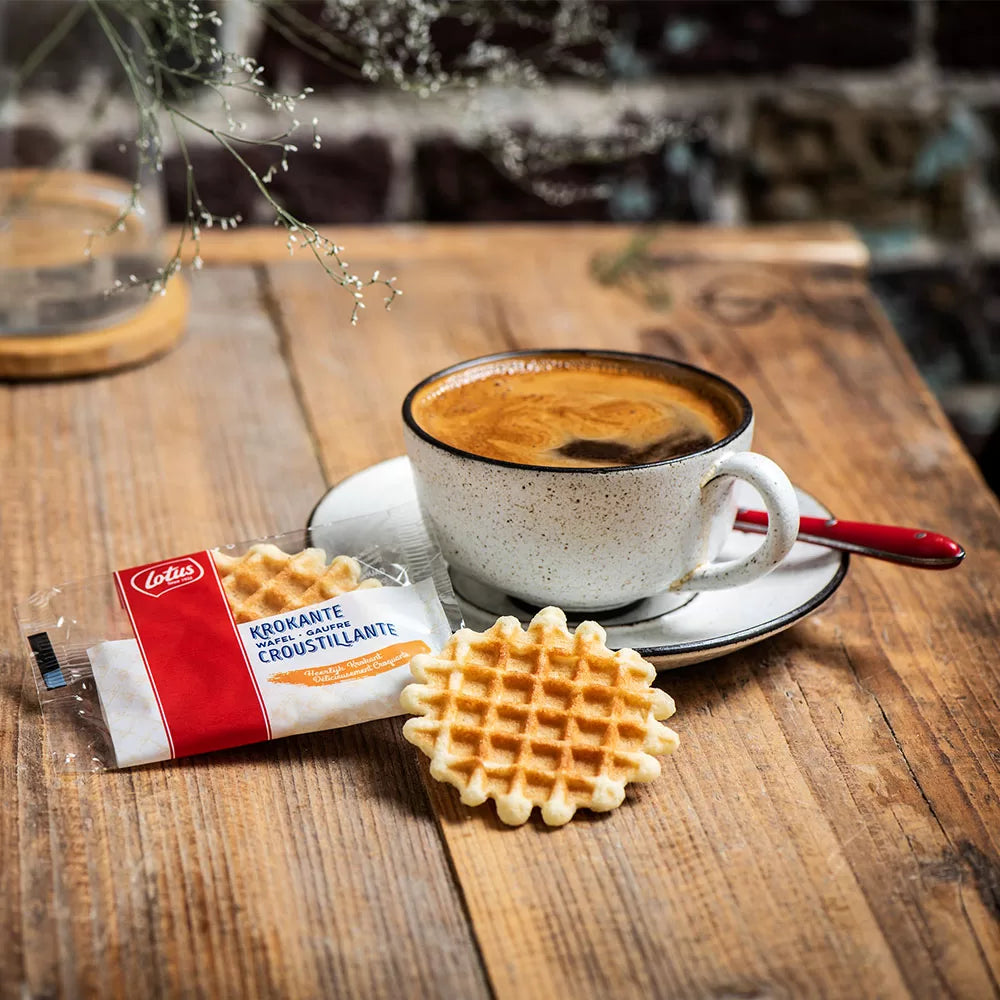 Lotus koekjesmix - Krokante wafels vanille & chocolade - 30 stuks - 615g