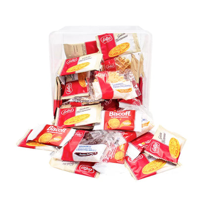 Lotus Krokante wafels, Bretons Botergaletje & speculoos gevuld Speculoos crème - 33st. - 369g