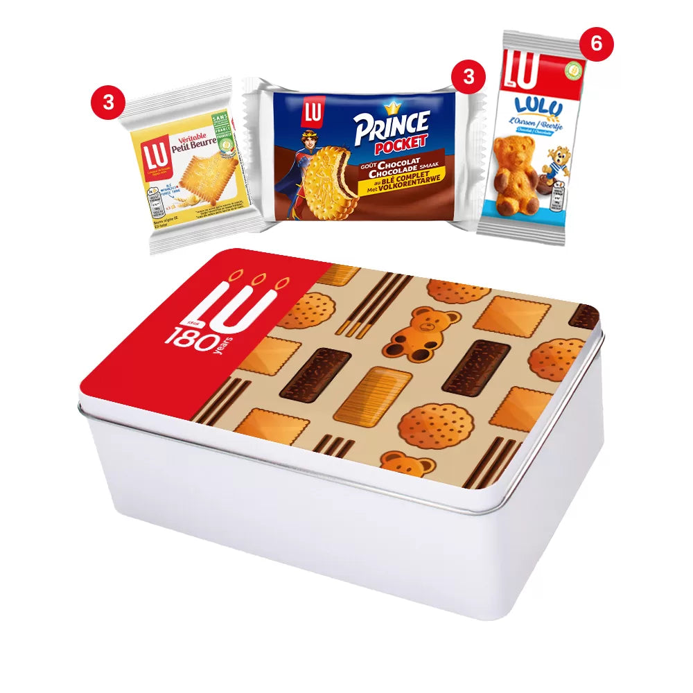 LU 180 jaar jubileum collection box - 375g
