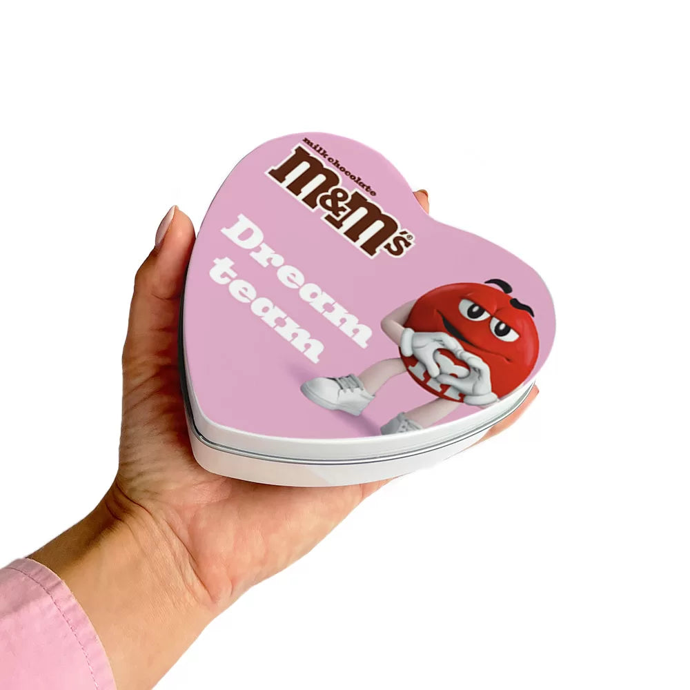 M&M's geschenkdoos hartje 'Dreamteam' - choc - 90g
