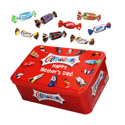 Mars Celebrations Moederdag giftbox pakket met Twix mok - "Happy Mother's Day!" - 520g