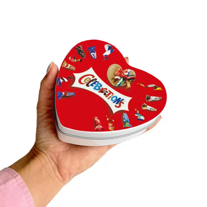 Mars Celebrations - Tinbox hartje - BLANCO - 120g