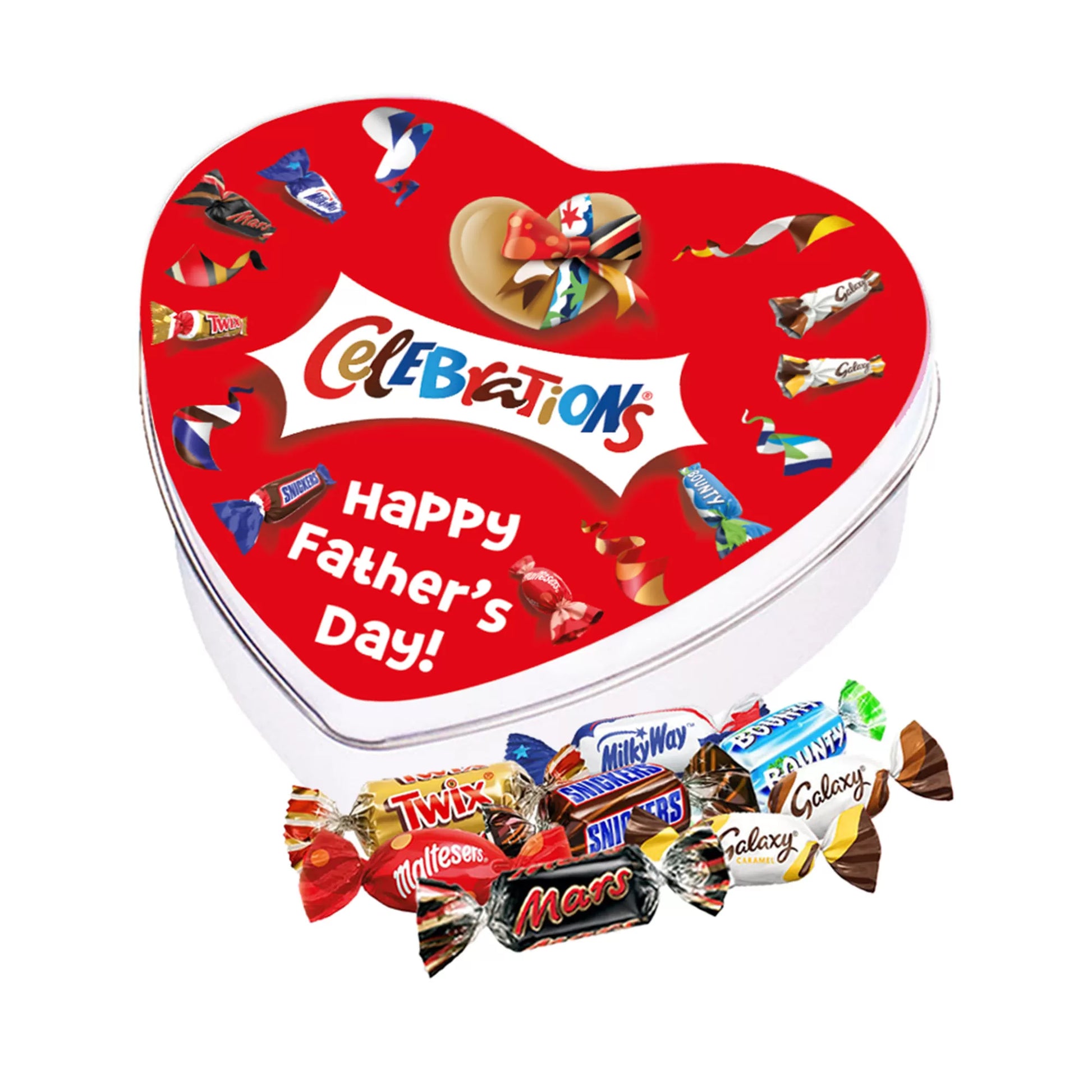 Mars Celebrations Vaderdag giftbox pakket met Twix mok - "Happy Father's Day!" - 520g