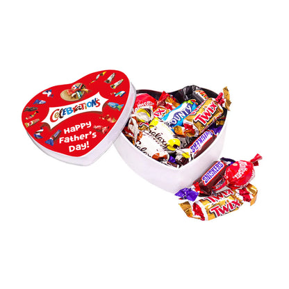 Mars Celebrations Vaderdag giftbox pakket met Twix mok - "Happy Father's Day!" - 520g