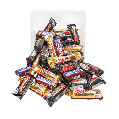 Mars Mini chocolademix - 55 stuks - Mars, Snickers & Twix - 1100g