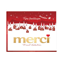 merci Fijne Feestdagen kerstcadeau - merci Finest Selection Assorti chocolade - 8 smaken - 250g