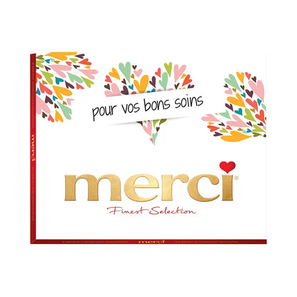 merci pour vos bons soins - merci Finest Selection Assorti chocolade - 8 smaken - 250g