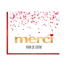 merci voor je liefde - merci Finest Selection Assorti chocolade - 8 smaken - 250g