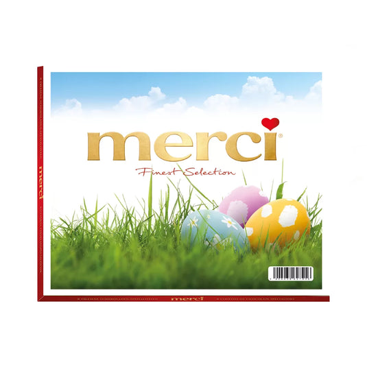 merci Vrolijk Pasen - merci Finest Selection Assorti chocolade - 8 smaken - 250g