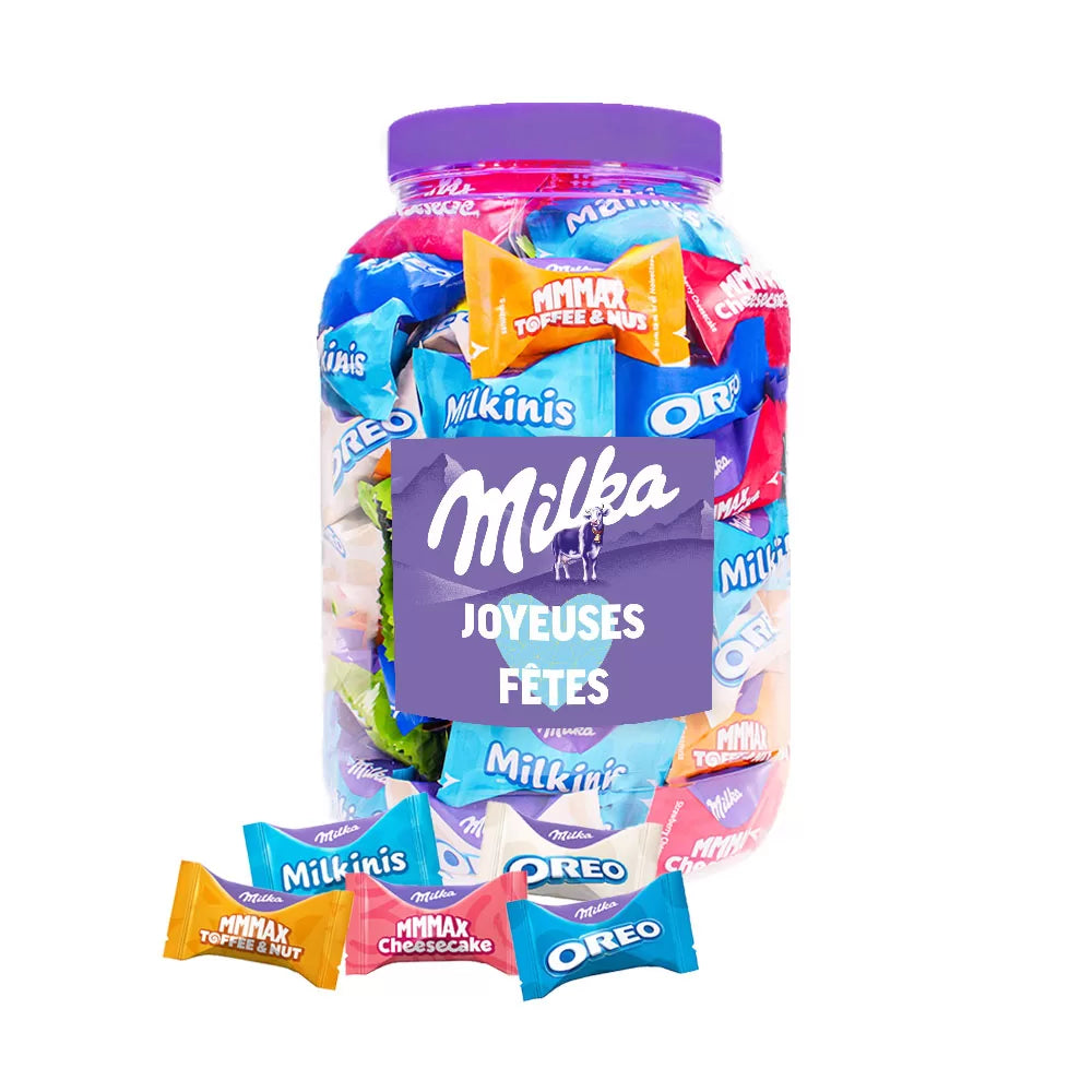 Milka Favourites chocolademix "Joyeuses Fêtes" - 1000g